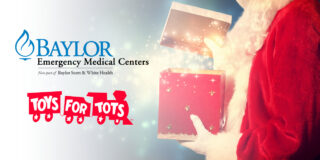 In Spirit Of Giving, Baylor Emergency Medical Centers Announces Toys For Tots Collection